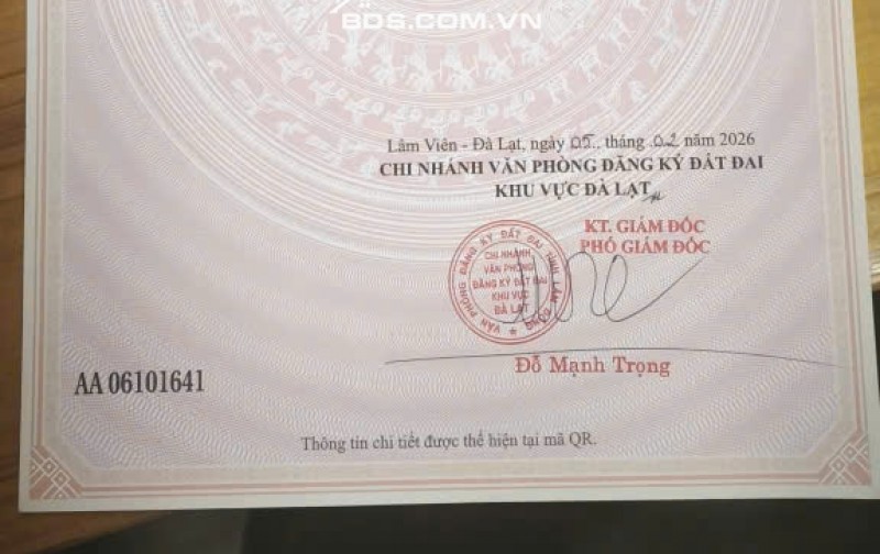 CHÍNH CHỦ BÁN NHÀ MẶT TIỀN RỘNG 9M - AN DƯƠNG VƯƠNG, P.2, ĐÀ LẠT